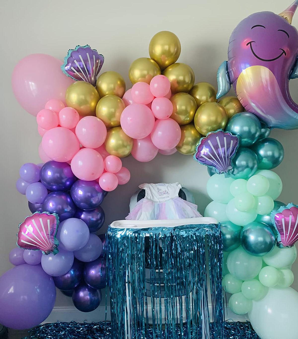 Mermaid Balloons girls party decorations