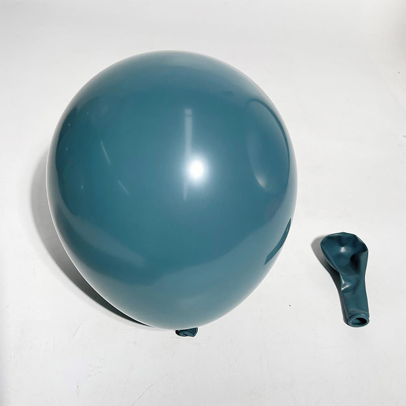 unique blue balloon