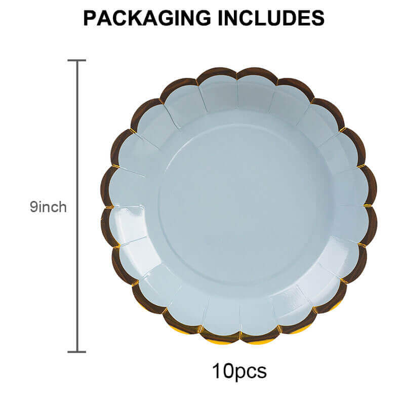 Pastel Blue Party Tableware PLATE