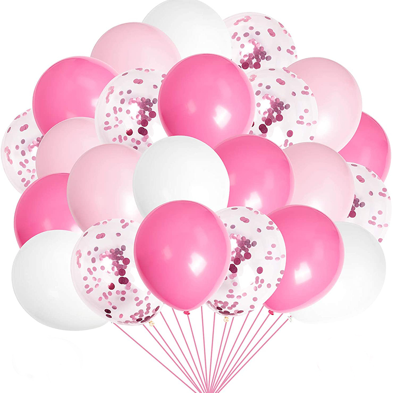 pink balloons set