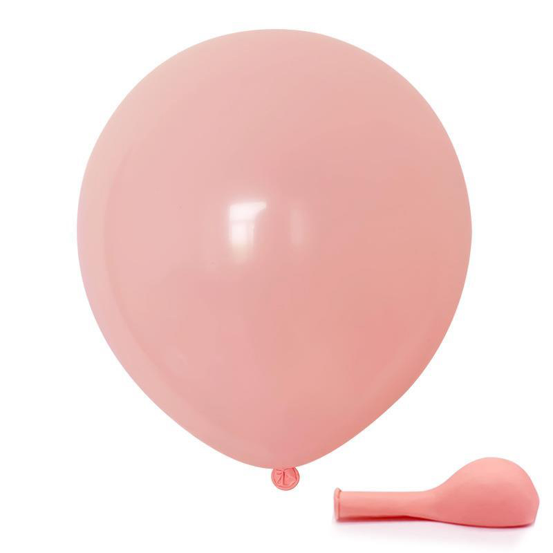 peach pink balloon