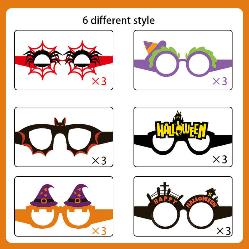halloween eyeglasses set