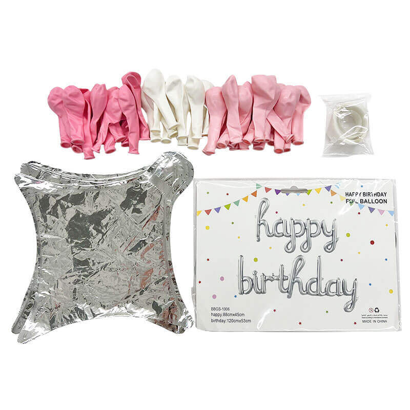 pink balloon kit