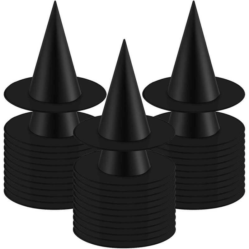 witch hats halloween decorations