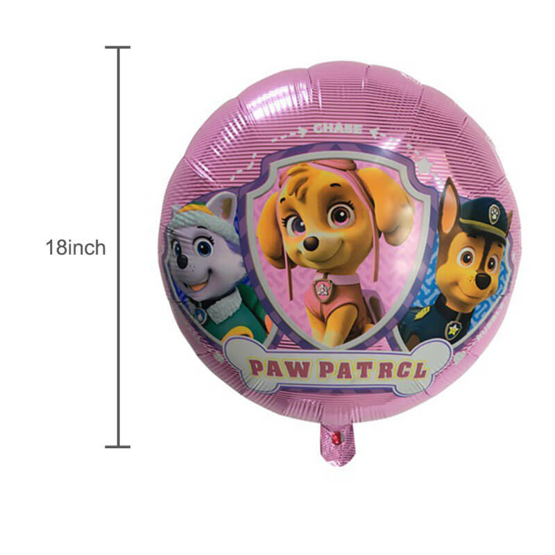 Pink Paw Patrol Balloons