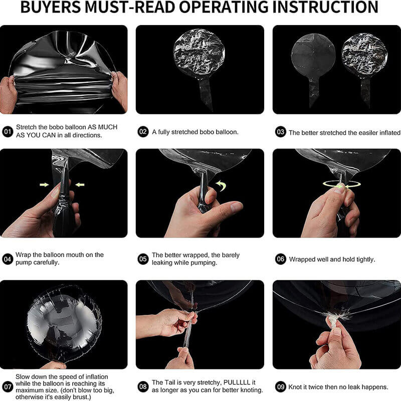 how to inflate a bobo balloon