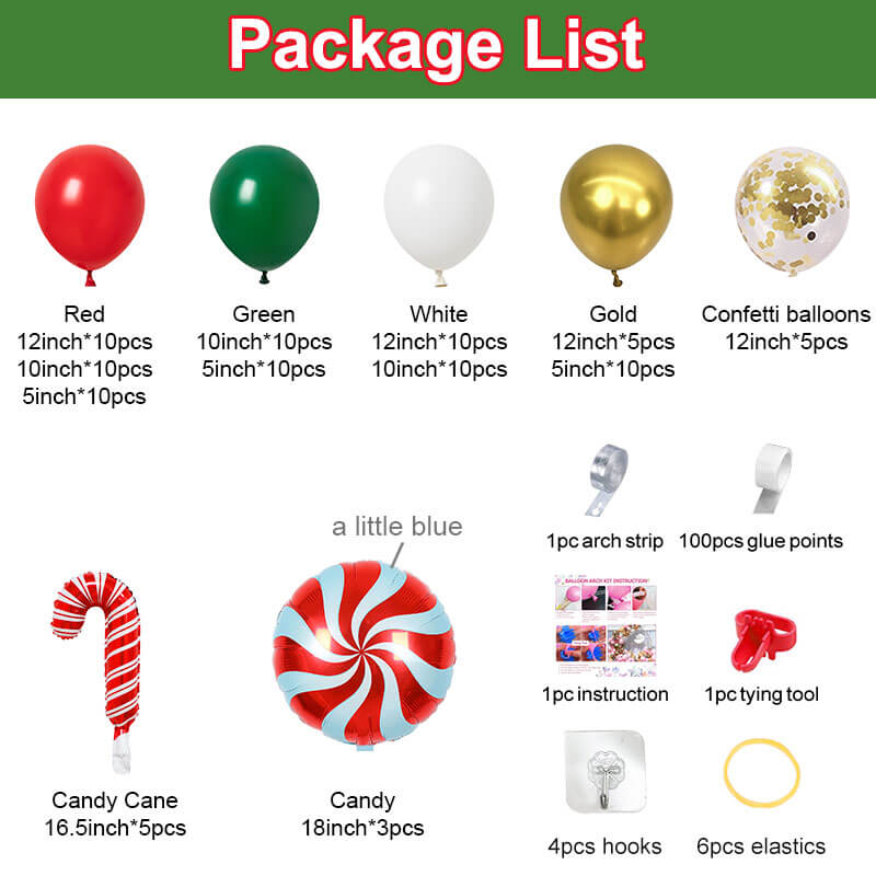 Christmas Balloons Kit