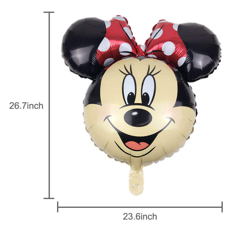 Minnie Mouse Big Mickey head balloons