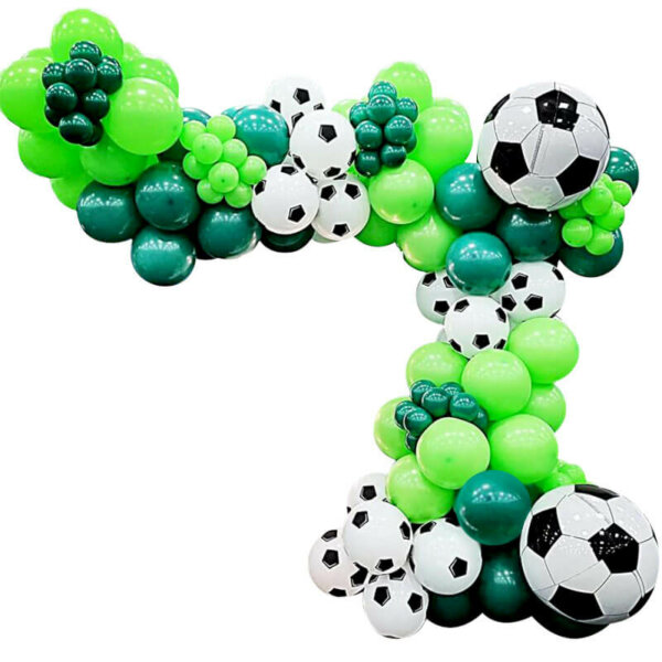 Soccer Balloons Arch Garland Kit