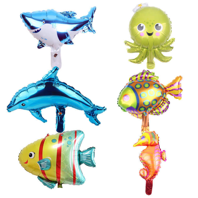 Mini Sea Animal Foil Balloons