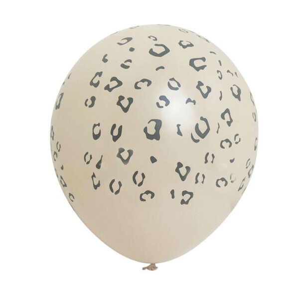 sleek cheetah spots balloon