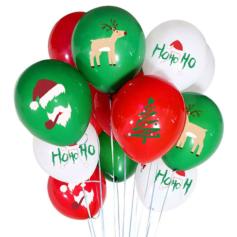 Christmas Latex Balloons