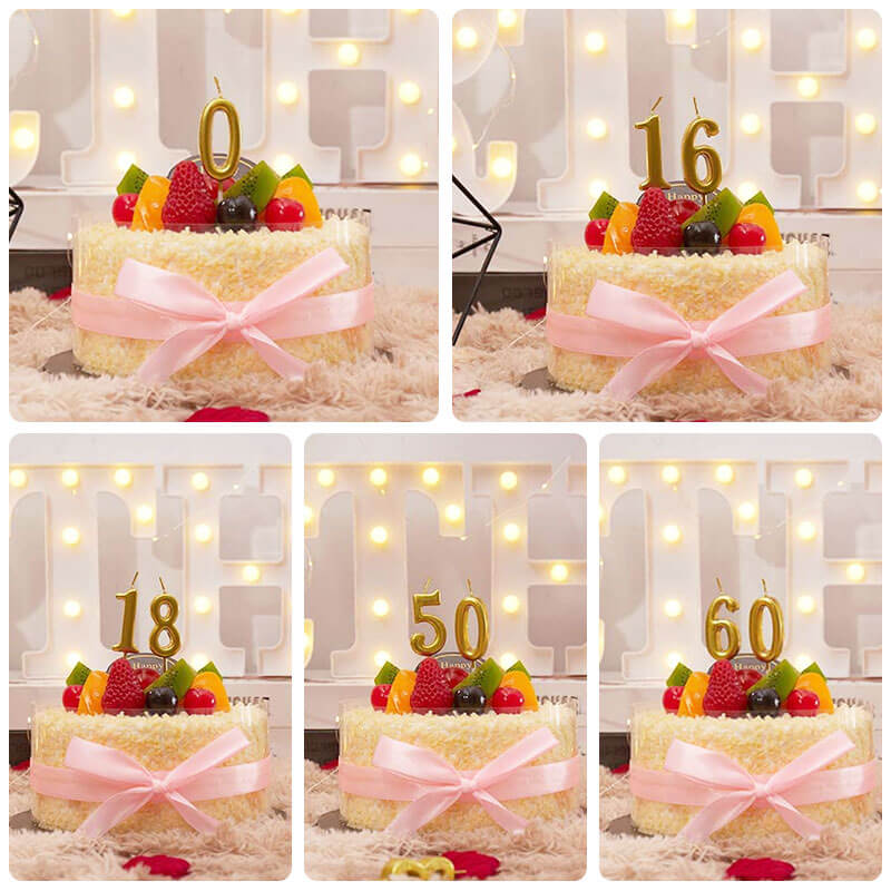 Cake Numeral Candles