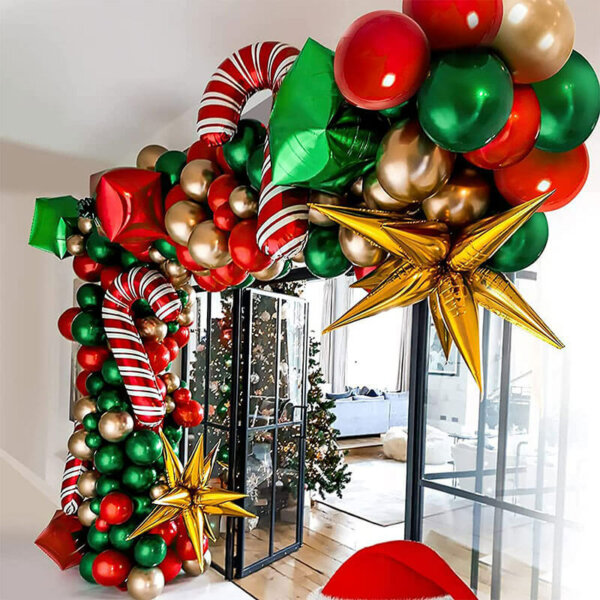 Christmas Balloon garland