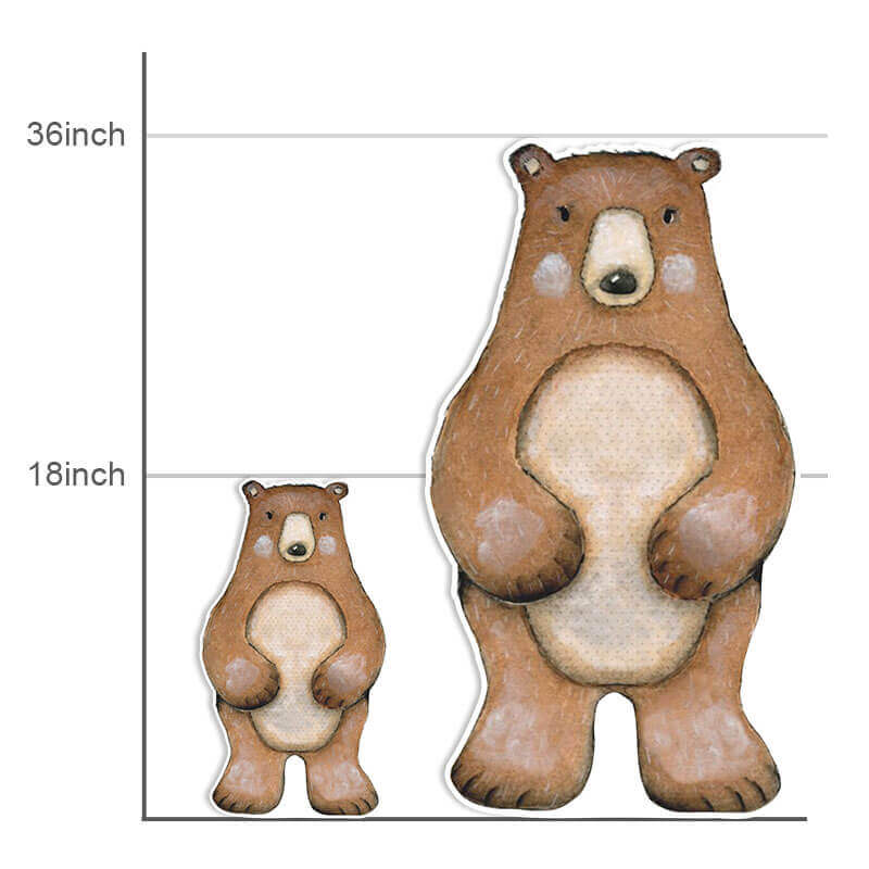 bear cardbord cutout