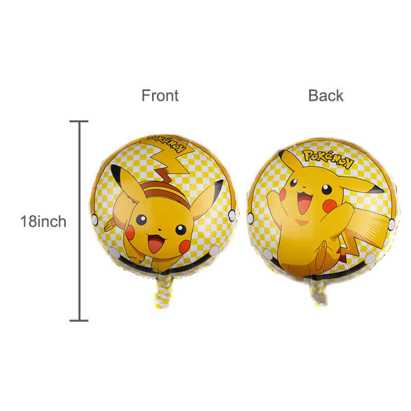 Pikachu Foil Mylar Balloon