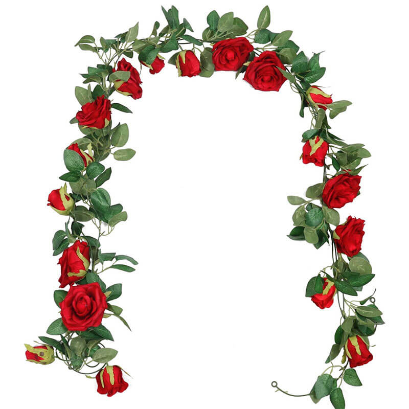 Artificial red Rose Flower Garlands