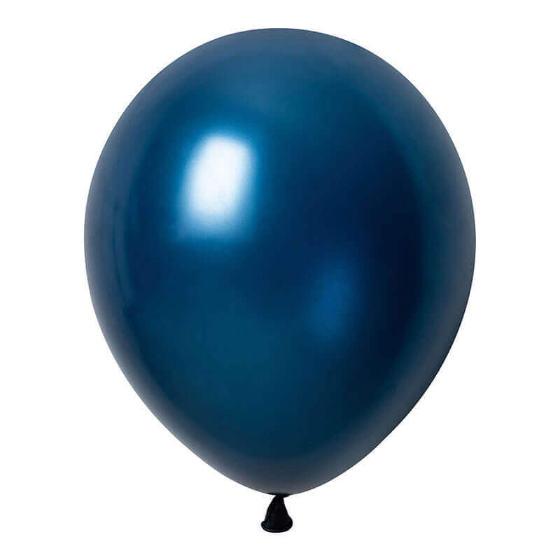 Pearl midnight blue balloons