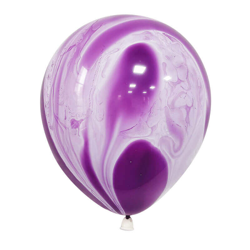 purple agate balloons