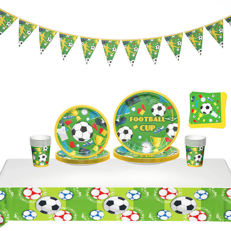 Soccer Plates and Napkins 1