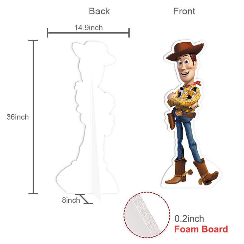 toy story standee set