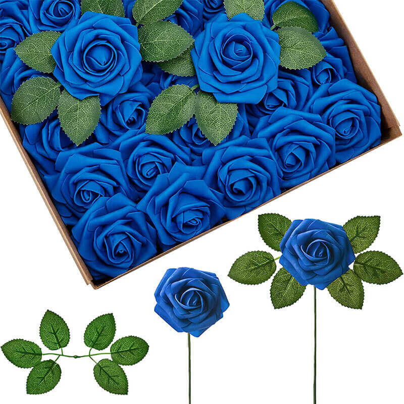 Royal Blue Artificial Flowers
