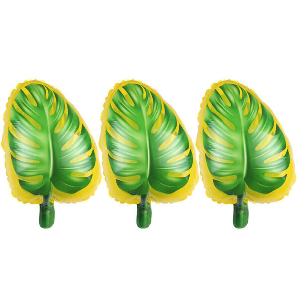 Leaves Foil Balloons yellow