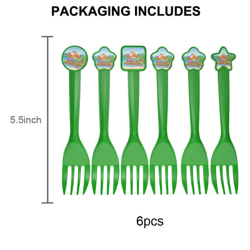 Dinosaur Party Supplies forks
