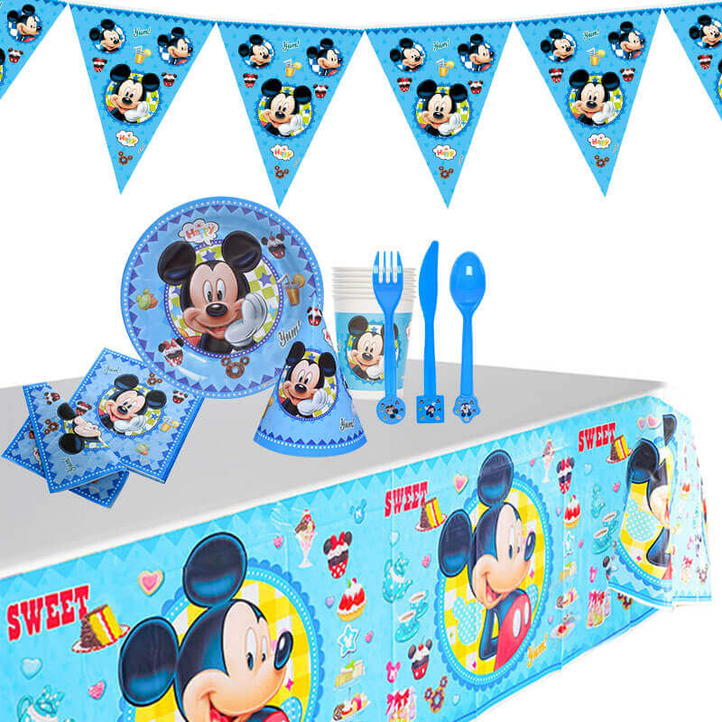 Micky Mouse Party Dinnerware