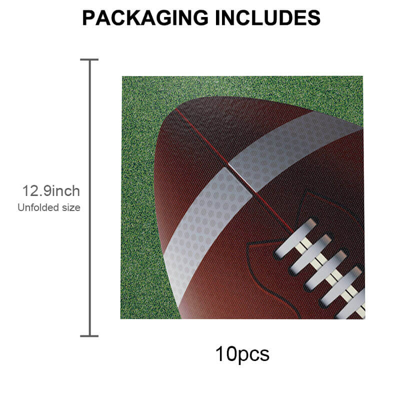 Football Party Decorations Supplies napkins