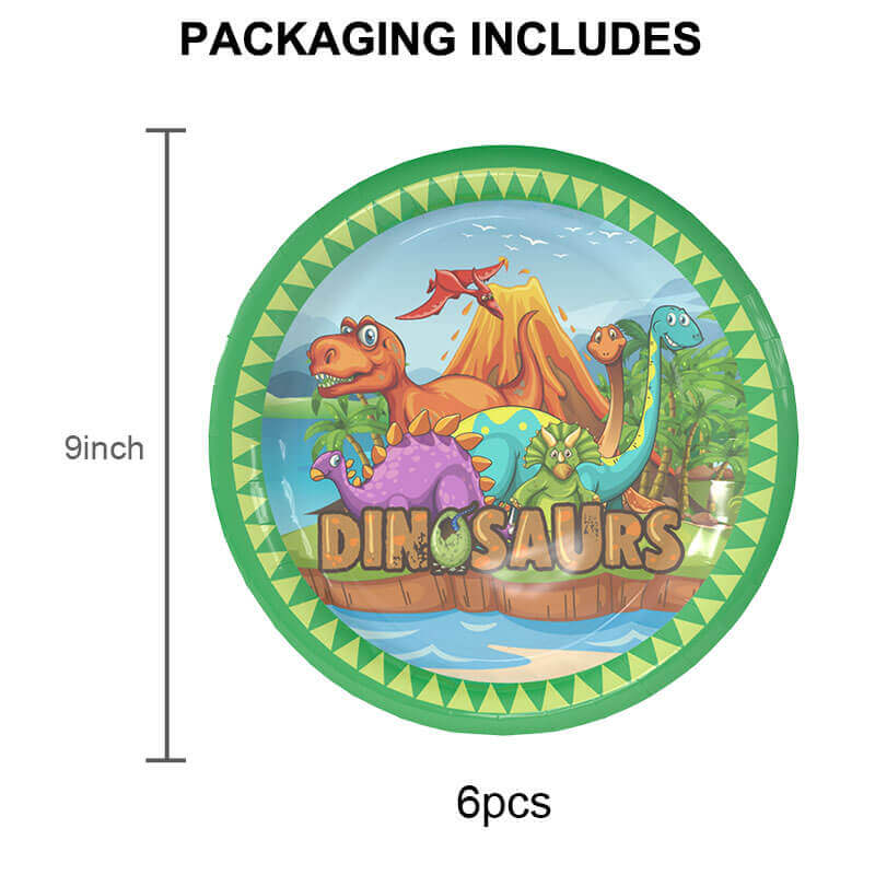 Dinosaur Party Supplies PLATES