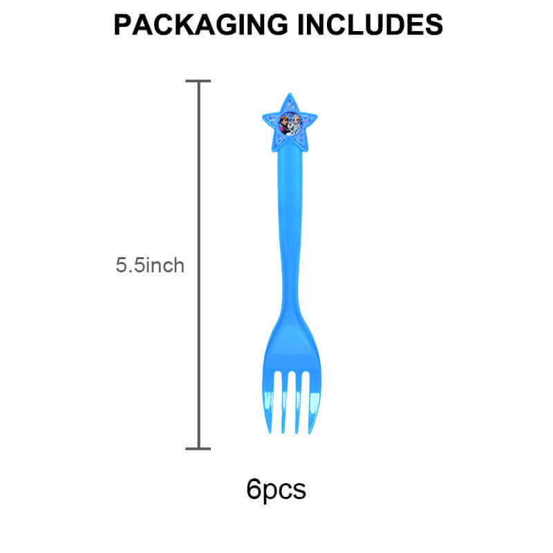 Frozen Birthday Party forks