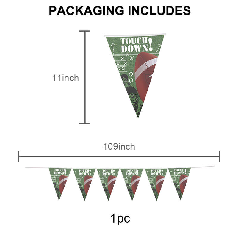 Football Party Decorations Supplies banner