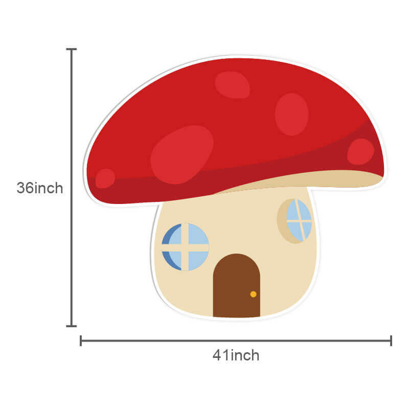 fungus cutout for party