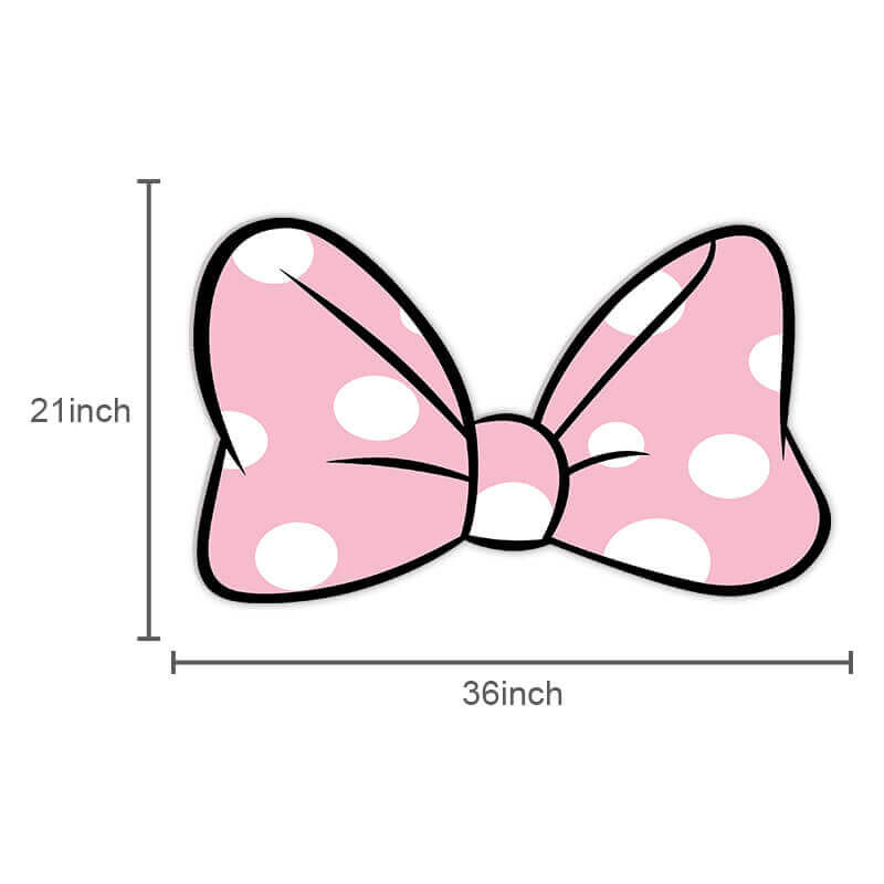 Pink BOW Micky Mouse KT Board 1