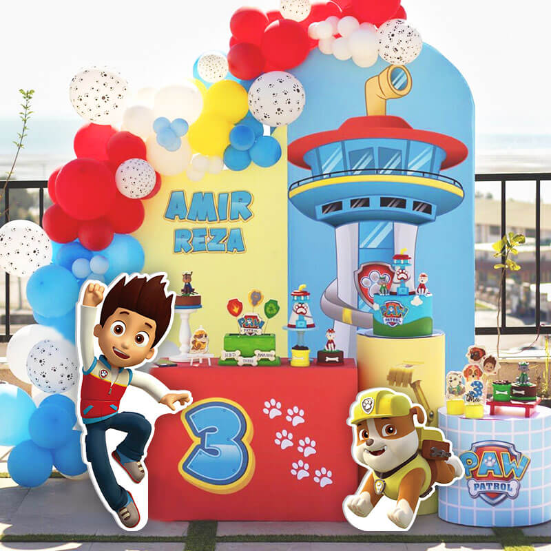 Paw Patrol Cutout party decorations