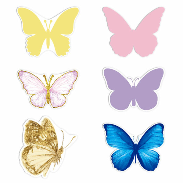 butterfly cutout