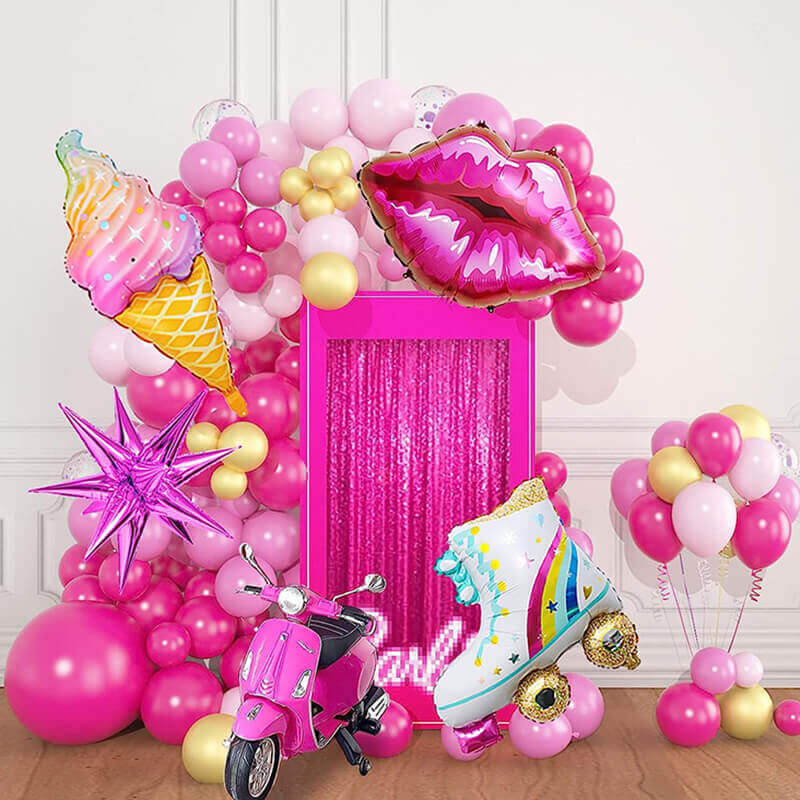 barbie themed party decorations